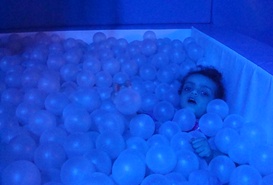 Dark sensory room
